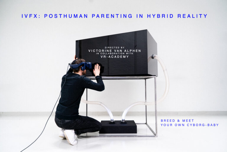 IVF-X posthuman parenting in hybrid reality